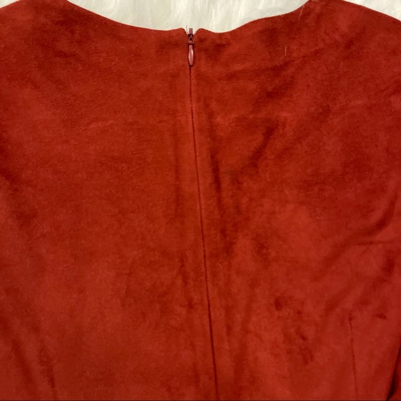 Red Velvet Mango Dress - Picture 4 of 4